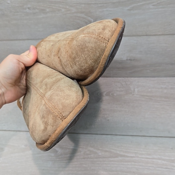Ugg Australia Men 5650 Scuff RomeoLeather Sheepskin Slippers Slip on shoes sz 12 main image 4